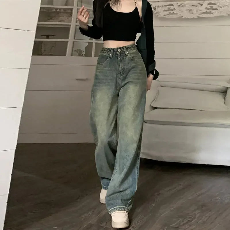 Vintage High-waisted Slimming Jeans
