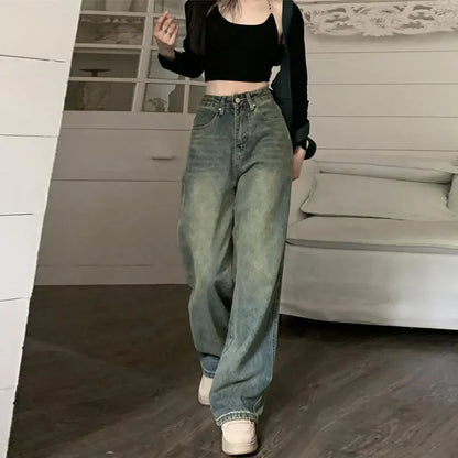 Vintage High-waisted Slimming Jeans