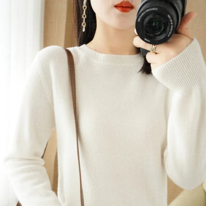 Women’s Cashmere Crew Neck Sweater