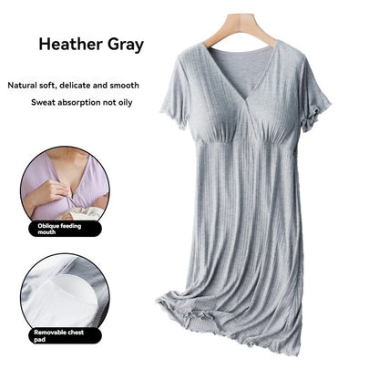 Maternity Nursing Sleep Dress