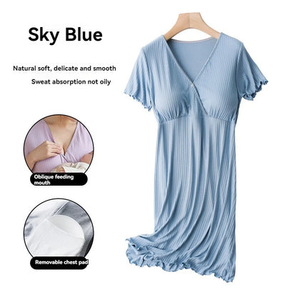 Maternity Nursing Sleep Dress
