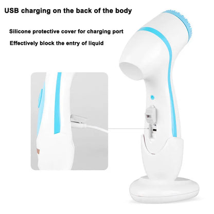 3-in-1 Electric Sonic Facial Cleansing Brush