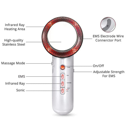 Ultrasonic Face & Body Massager