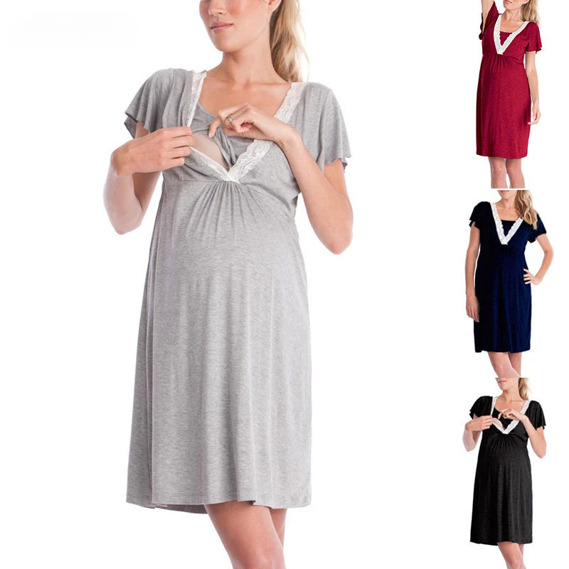 Maternity Nursing Nightgown