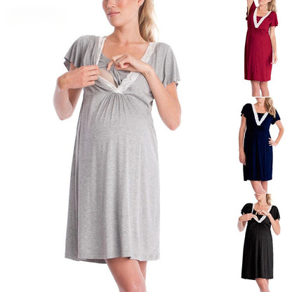 Maternity Nursing Nightgown