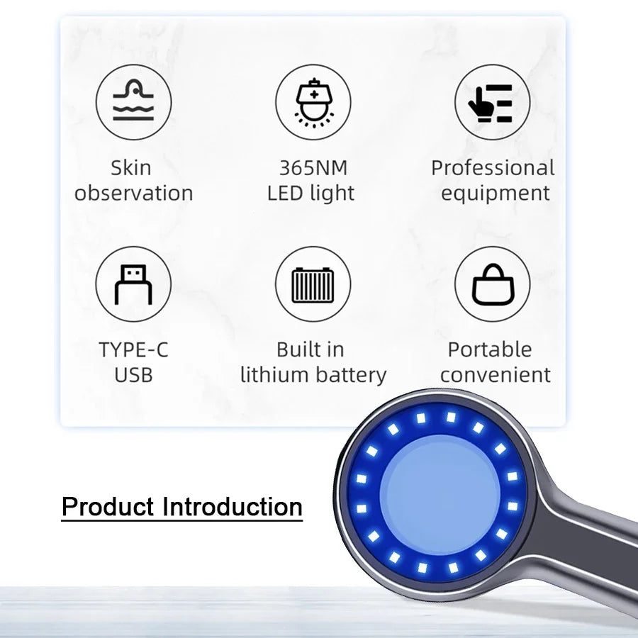 New Wood’s Lamp Skin Analyzer