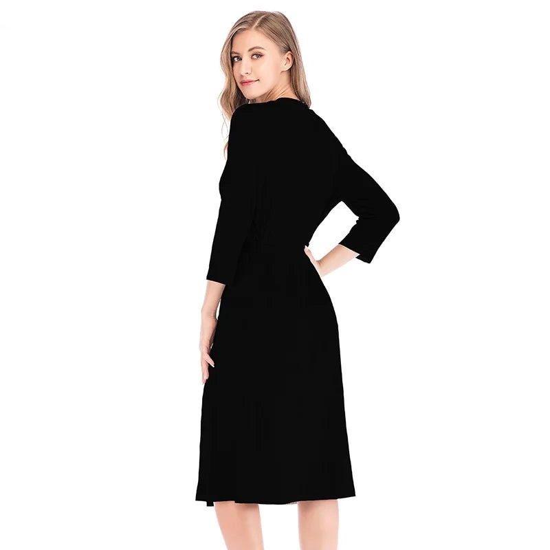 Long Sleeve Maternity Sleepwear & Robe Set