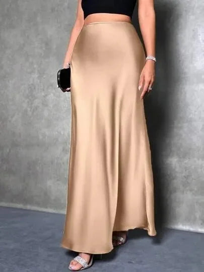 Velvet A-Line Long Winter Dress