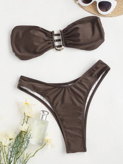 Women’s High Waist Bikini Set
