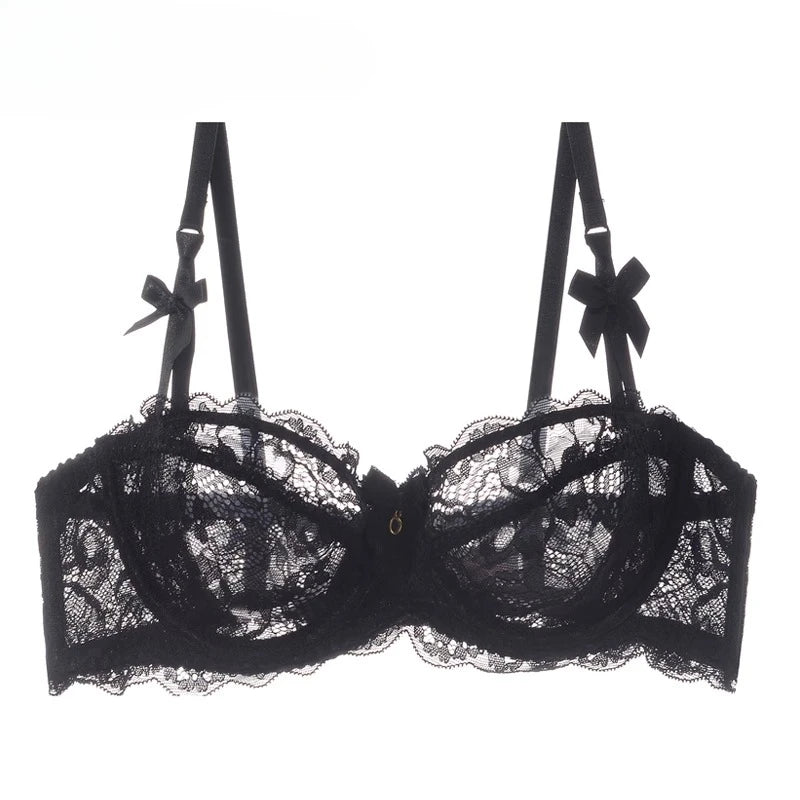 Sheer French Lace Lingerie Set