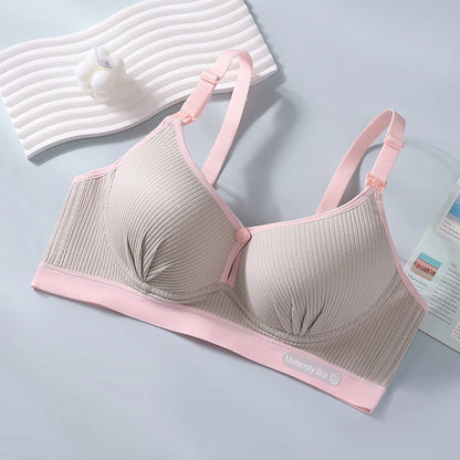 Seamless Breathable Push-Up Nursing Bra