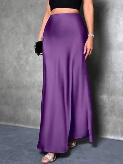 Velvet A-Line Long Winter Dress