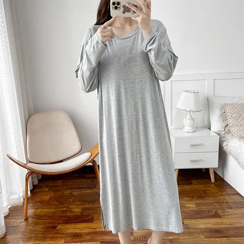 Maternity Nursing Robe & Sleepwear Set