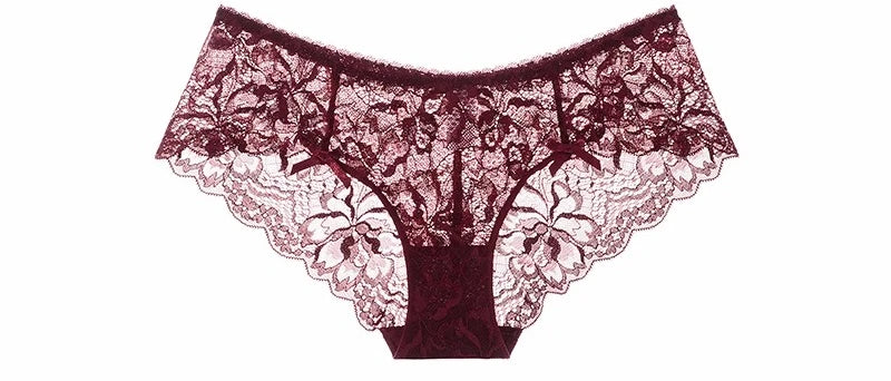 Sheer French Lace Lingerie Set
