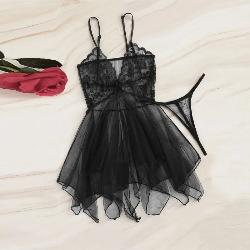 Women'S Lace Fluoroscopy Beauty Tulle