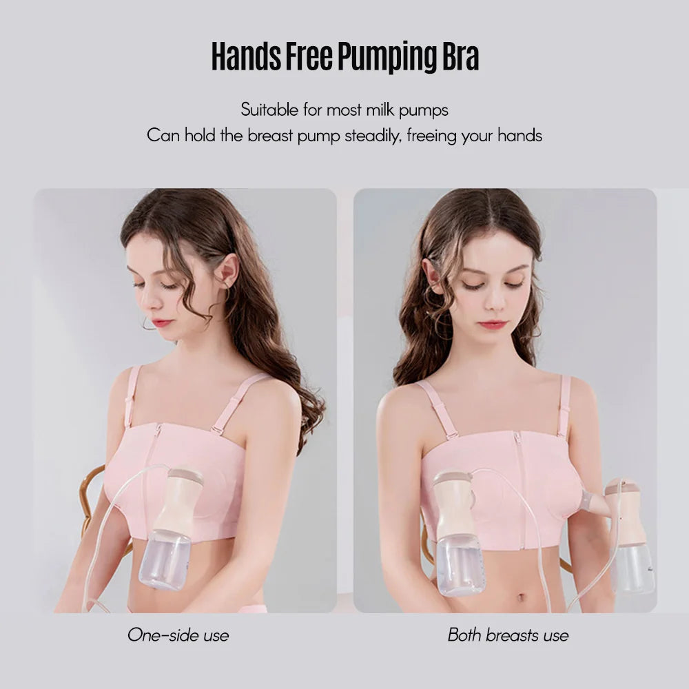 Hands-Free Pumping Maternity Bra