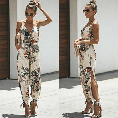 Women’s Summer Sleeveless Jumpsuit