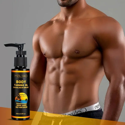 MELAO Tanning Oil Tanned Intensifier Get a Faster