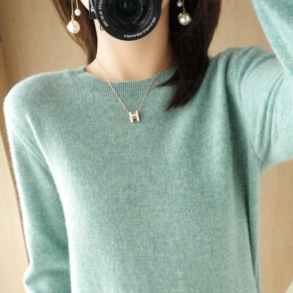 Women’s Cashmere Crew Neck Sweater