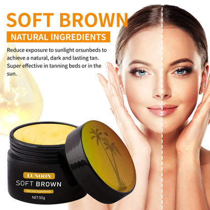 LUNOON SOFT BROWN 50g Natural Self-Tanning Balm