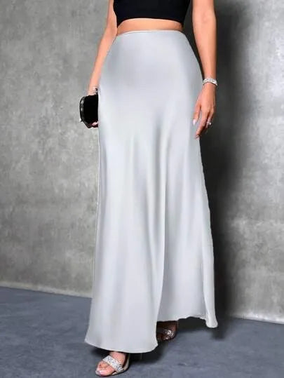 Velvet A-Line Long Winter Dress