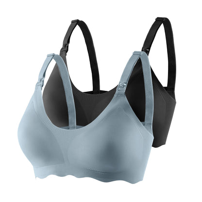 2PCS Ultra-Thin Breathable Nursing Bras