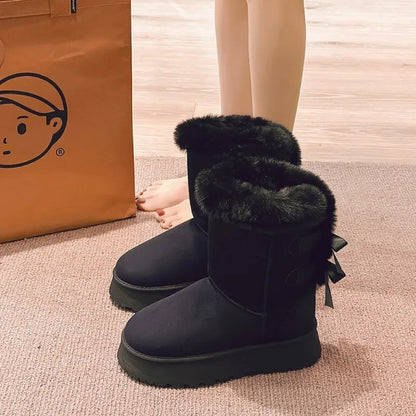 Women’s Winter Plush Platform Boots