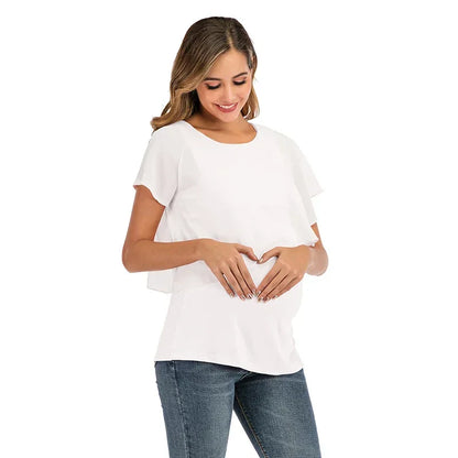 Sleeveless Wrap Nursing Top